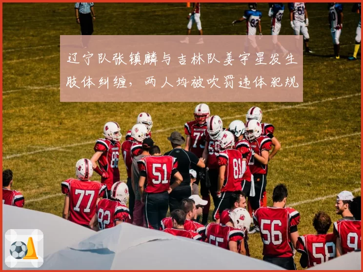 辽宁队张镇麟与吉林队姜宇星发生肢体纠缠,两人均被吹罚违体犯规